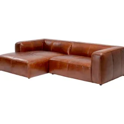 Canapé d angle Cubetto cuir marron 170x270cm