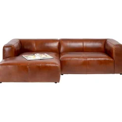 Canapé d angle Cubetto cuir marron 170x270cm