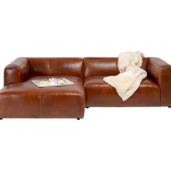 Canapé d angle Cubetto cuir marron 170x270cm