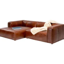 Canapé d angle Cubetto cuir marron 170x270cm