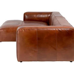 Canapé d angle Cubetto cuir marron 170x270cm