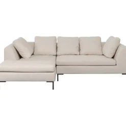 Canapé d angle Gianni crème 250x167 Gauche
