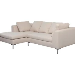 Canapé d angle Gianni crème 250x167 Gauche
