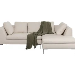 Canapé d angle Gianni  crème 250x167 droite