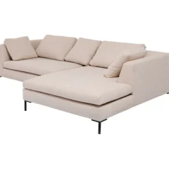 Canapé d angle Gianni crème droite