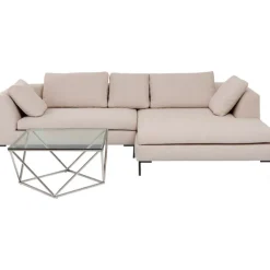 Canapé d angle Gianni crème droite