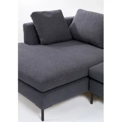 Canapé d angle Gianni gris gauche
