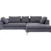 Canapé d angle Gianni gris droite