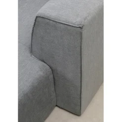 Canapé d angle Infinity Atlanta gris droite