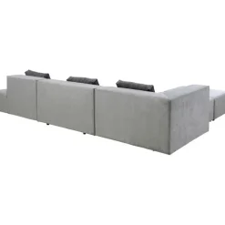 Canapé d angle Infinity Atlanta gris gauche