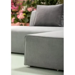Canapé d angle Infinity méridienne droite gris