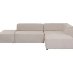 Canapé d angle Infinity Ottomane crème droite