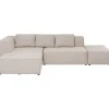 Canapé d angle Infinity Ottomane crème gauche
