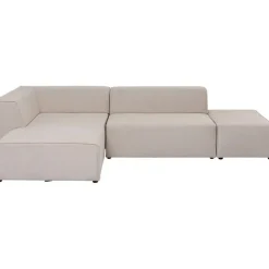 Canapé d angle Infinity Ottomane crème gauche