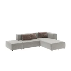 Canapé d angle Infinity Vegas gris