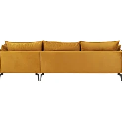 Canapé d angle Monza droite velours curry 296cm