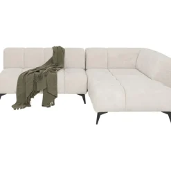 Canapé d angle Nia crème droite 250cm
