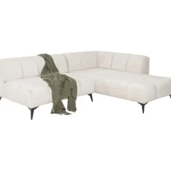 Canapé d angle Nia crème droite 250cm