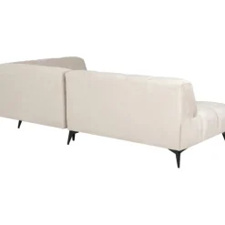 Canapé d angle Nia crème droite 250cm