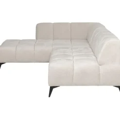 Canapé d angle Nia crème gauche 250cm