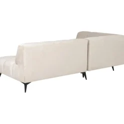 Canapé d angle Nia crème gauche 250cm