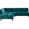 Canapé d angle Nia vert foncé gauche 250cm