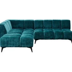 Canapé d angle Nia vert foncé gauche 250cm