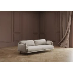 Canapé Edna 3-places crème 245cm