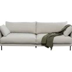 Canapé Edna 3-places crème 245cm