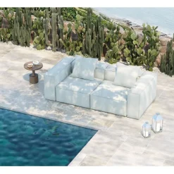 Canapé KoraliBeach Outdoor bleu 235cm