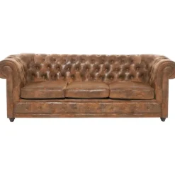Canapé Oxford 3 places Vintage Smart
