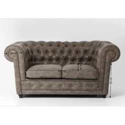 Canapé Oxford 2 places Vintage Smart