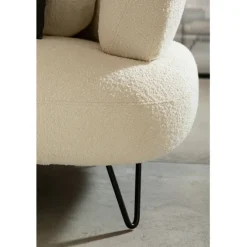 Canapé Peppo 2-places blanc 182cm