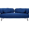 Canapé Peppo 2-places bleu 182cm