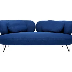 Canapé Peppo 2-places bleu 182cm