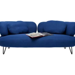 Canapé Peppo 2-places bleu 182cm