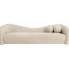Canapé 3-places Livia mélange creme 261cm