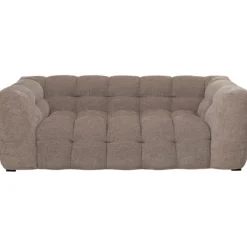 Canapé 2-places Salamanca marron clair 208cm