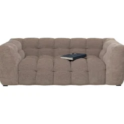 Canapé 2-places Salamanca marron clair 208cm