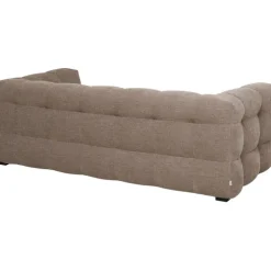 Canapé 2-places Salamanca marron clair 208cm