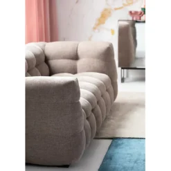 Canapé 3-places Salamanca Marron Clair 240cm