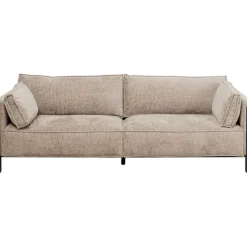 Canapé 3-places Victor tissu Beige 233cm