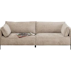 Canapé 3-places Victor tissu Beige 233cm
