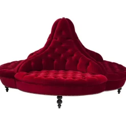 Canapé rond Boudoir 4 places PM