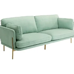 Canapé Shirly 3-places vert menthe 221cm