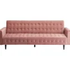 Canapé-lit Milchbar Mauve 219cm