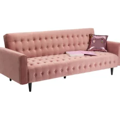 Canapé-lit Milchbar Mauve 219cm