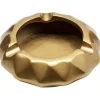 Cendrier Avantgard doré Ø15cm