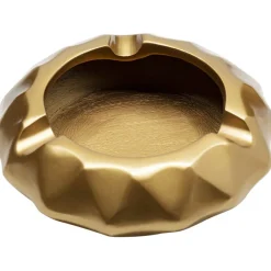 Cendrier Avantgard doré Ø15cm