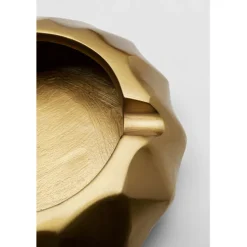 Cendrier Avantgard doré Ø15cm